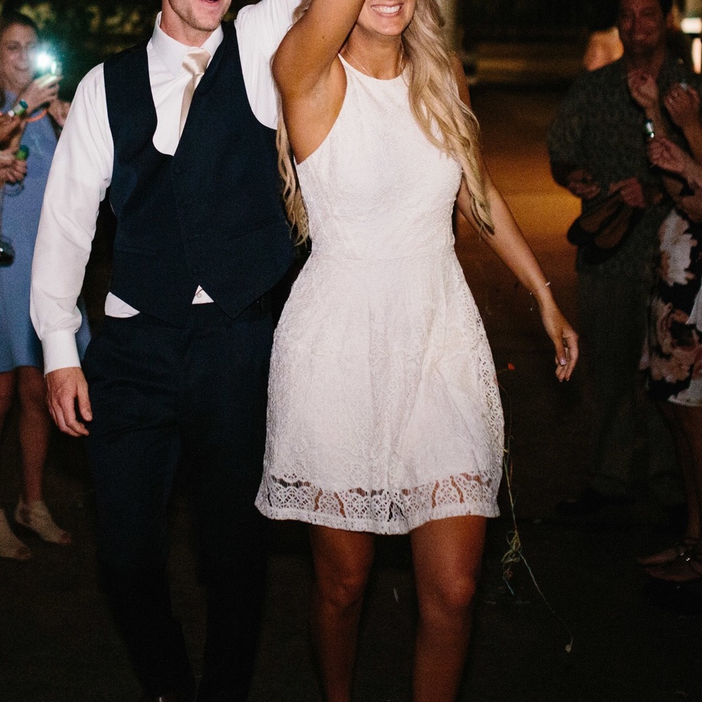 Wedding reception dress